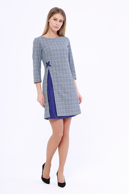 VISERDI Платье 94421 10072-сск 4401040 Синий