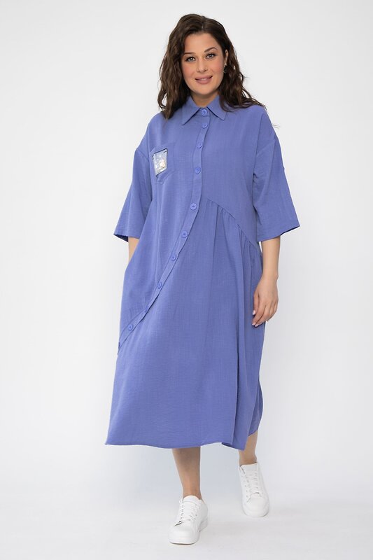 LT Collection Платье 593965 П15685-5М Синий