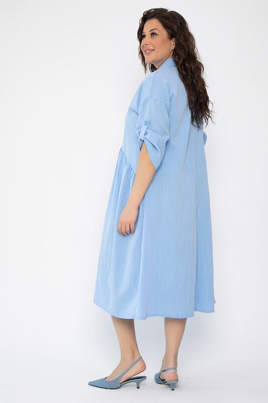 LT Collection Платье 593966 П15684-5М Голубой