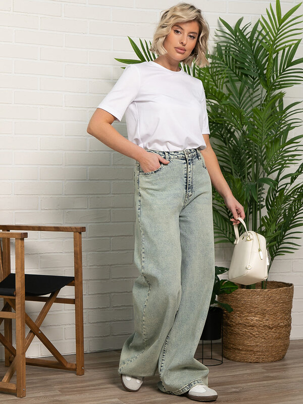 LT Collection Джинсы 593980 Б15661-4М Голубой