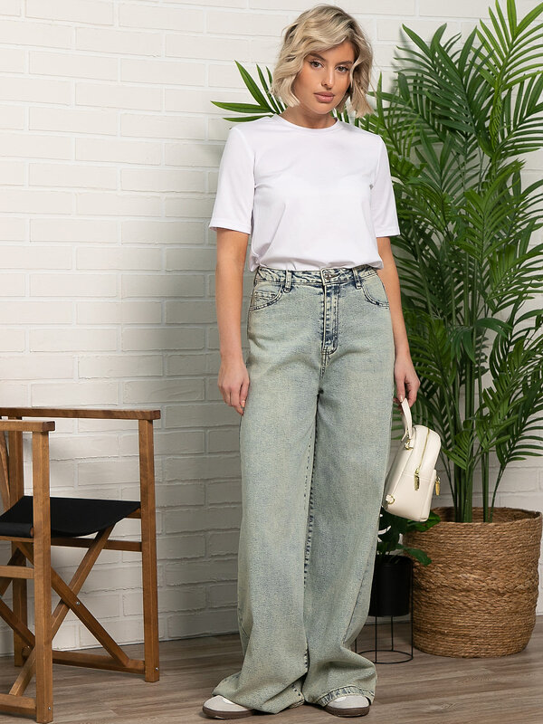 LT Collection Джинсы 593980 Б15661-4М Голубой