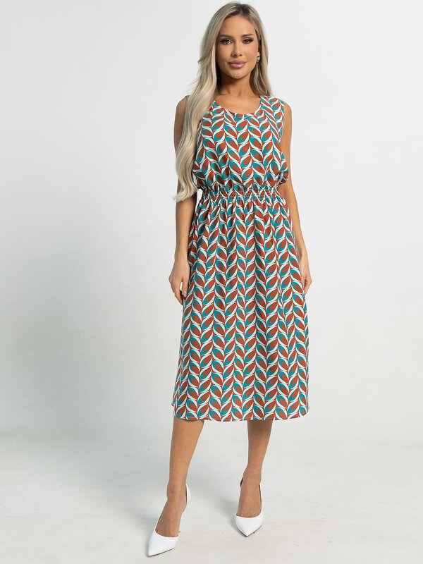 LT Collection Платье 593982 П15666-47М Коричневый