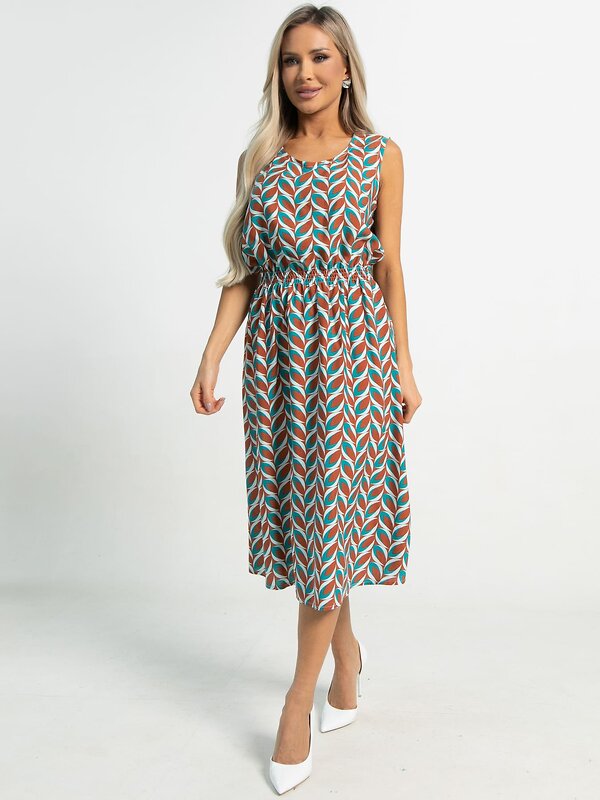 LT Collection Платье 593982 П15666-47М Коричневый