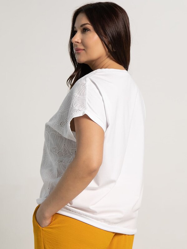 LT Collection Блуза 593992 Б15705-20М Белый