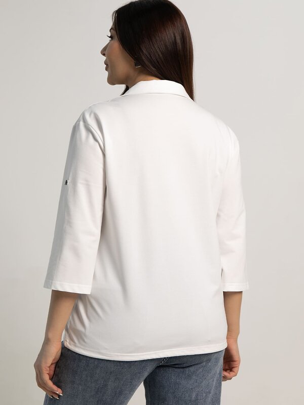 LT Collection Блуза 593994 Б15712-18М Белый