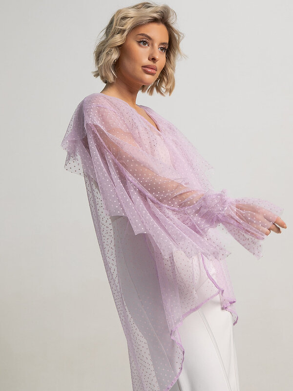 LT Collection Блуза 594006 Б15549-39М Фиолетовый