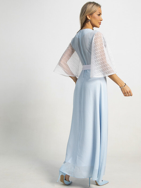 LT Collection Платье 594010 П15560-18М Голубой