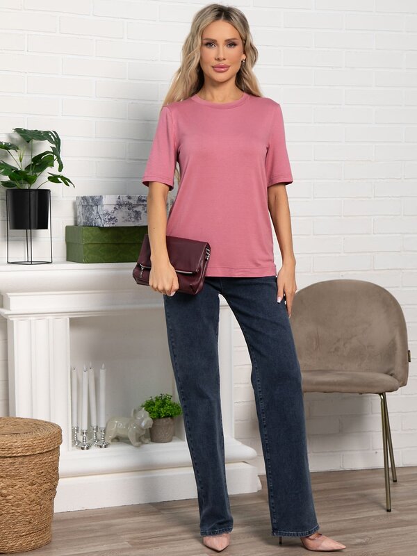 LT Collection Футболка 594019 Б15578-10М Розовый