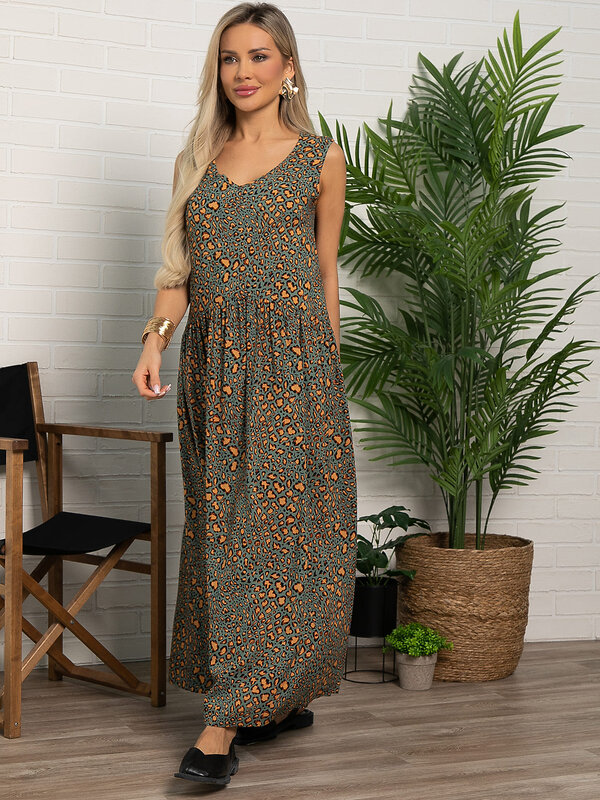 LT Collection Сарафан 594025 П15605-1М Зеленый