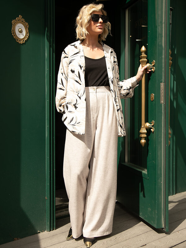 LT Collection Рубашка 594036 Б15876-1М Бежевый