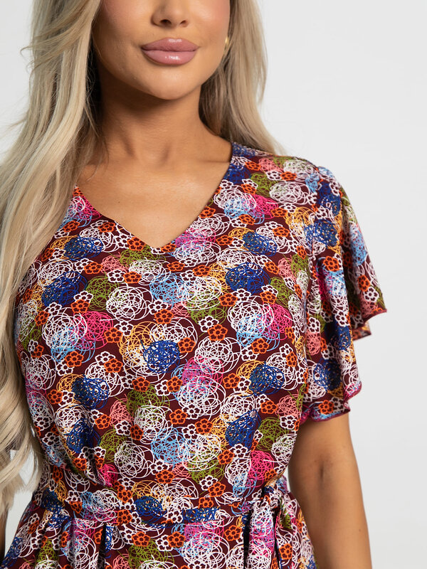 LT Collection Платье 594043 П15722-4М Красный