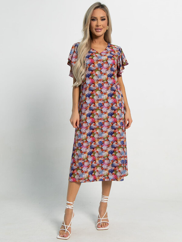 LT Collection Платье 594043 П15722-4М Красный
