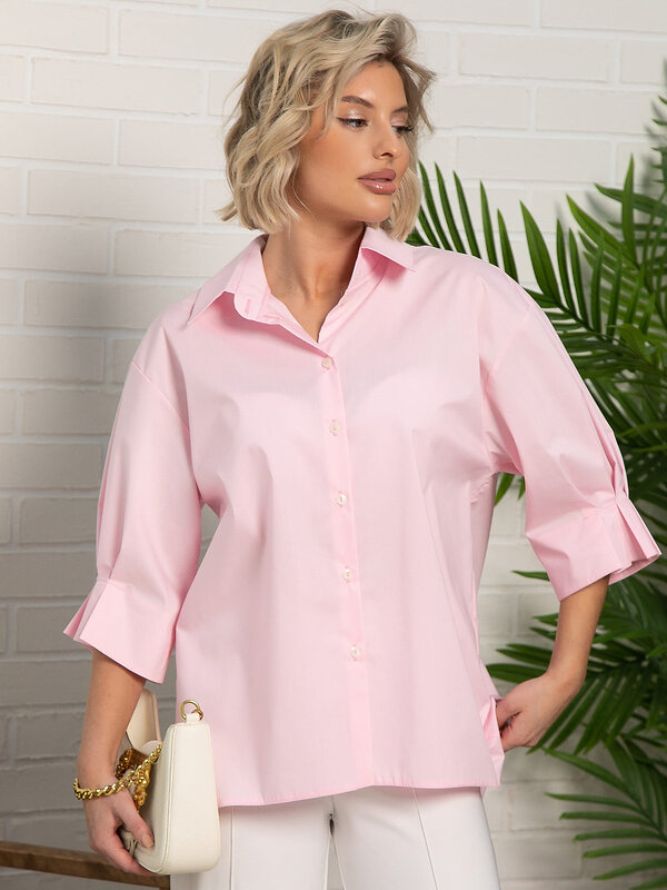LT Collection Блуза 594051 Б15689-5М Розовый