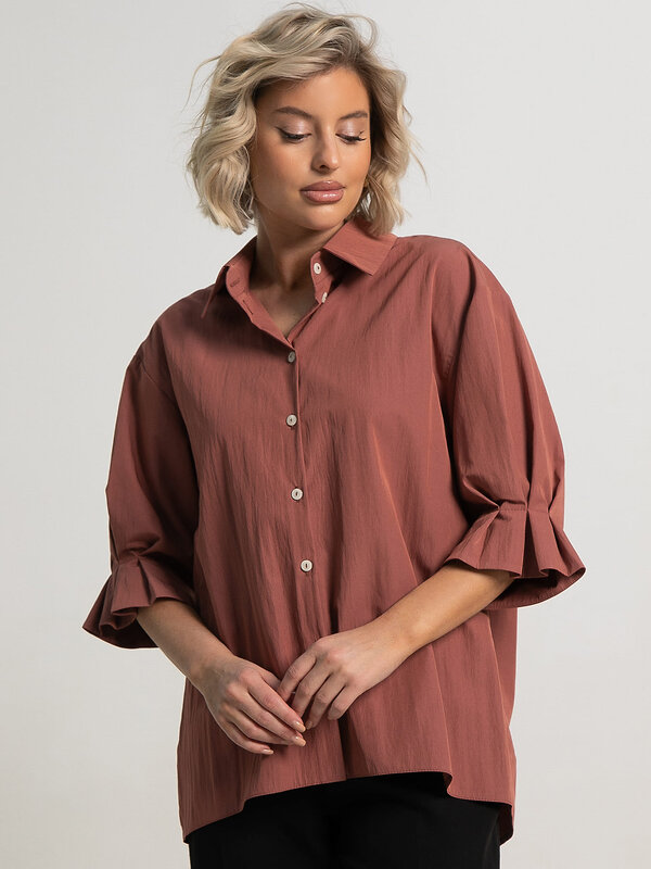 LT Collection Блуза 594052 Б15686-5М Терракот