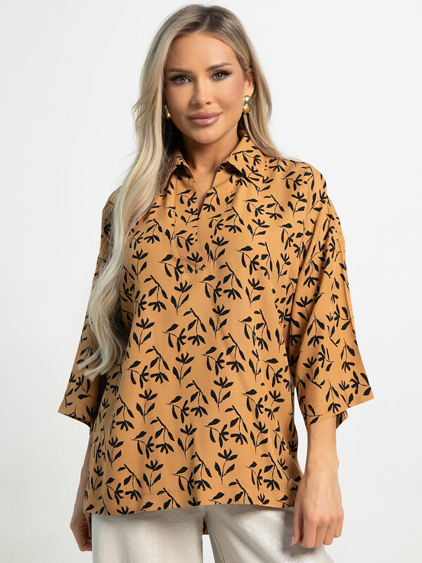 LT Collection Блуза 594057 Б15734-16М Терракот