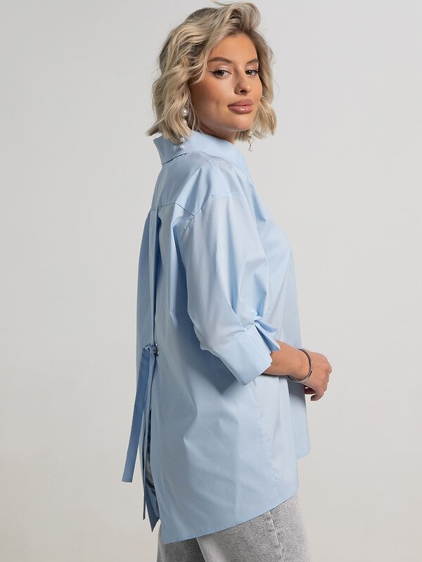 LT Collection Блуза 594060 Б15688-5М Голубой