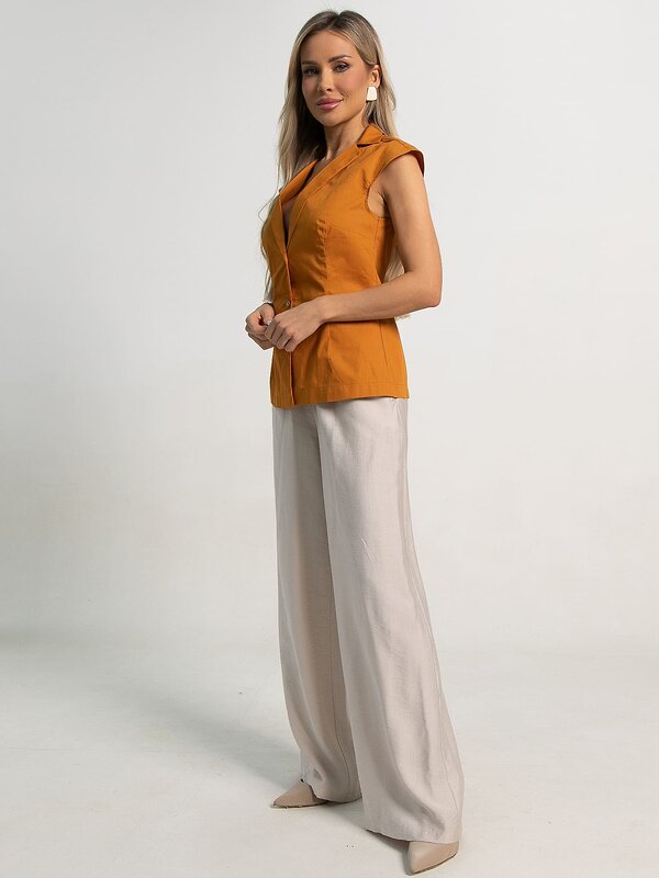 LT Collection Жилет 594065 Б15645-10М Коричневый