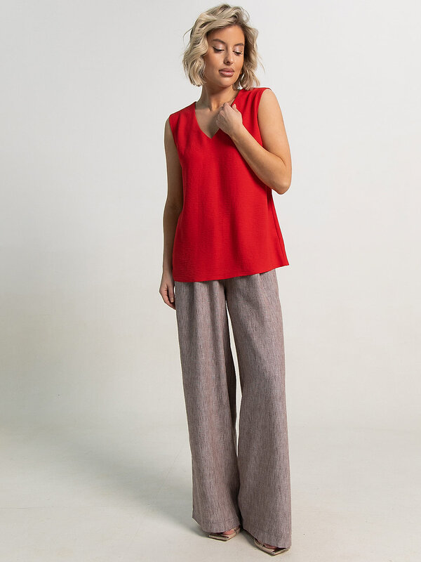 LT Collection Блуза 594087 Б15593-9М Красный