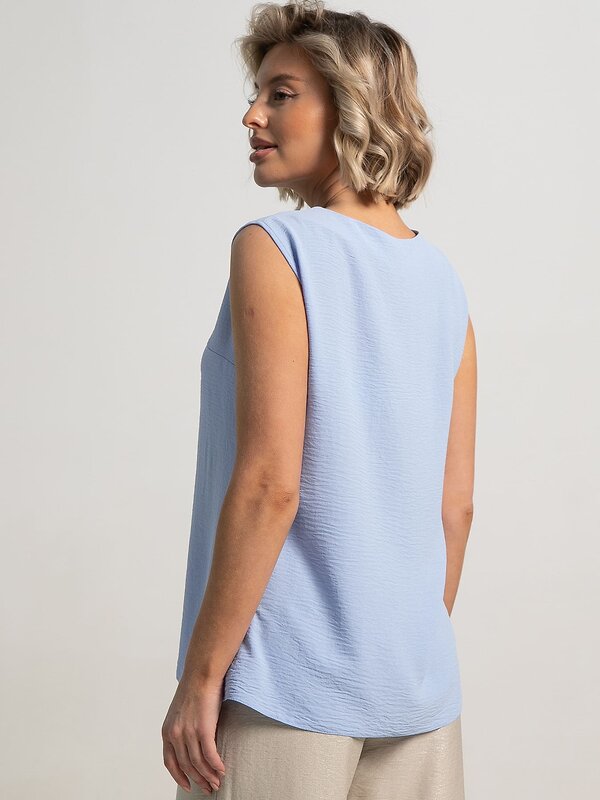 LT Collection Блуза 594088 Б15625-9М Голубой