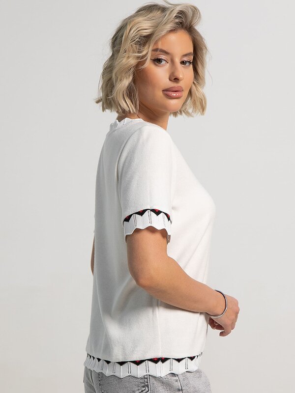 LT Collection Блуза 594102 Б15651-1М Белый