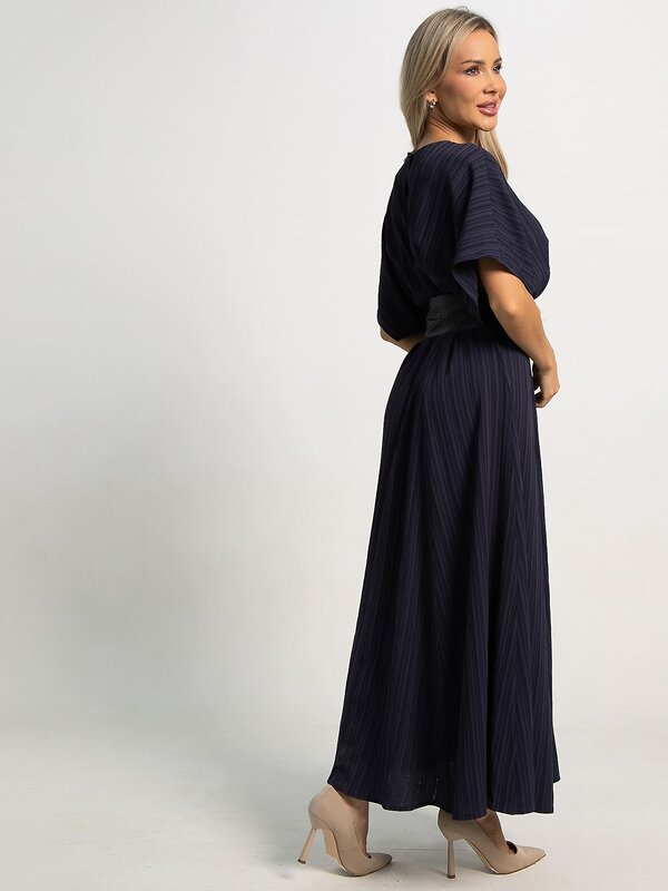 LT Collection Платье 594105 П15611-18М Темно-синий