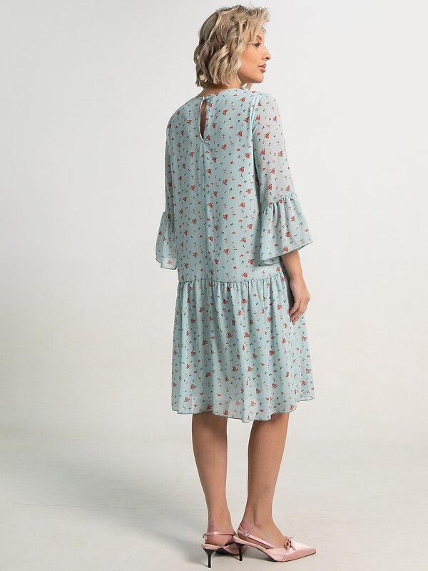 LT Collection Платье 594106 П15616-6М Оливковый