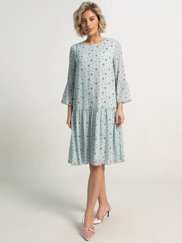 LT Collection Платье 594106 П15616-6М Оливковый