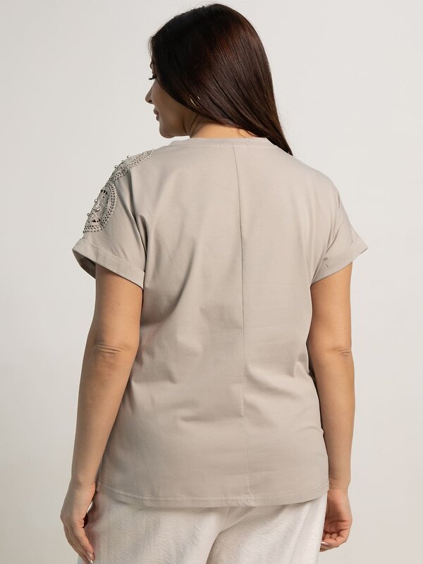 LT Collection Блуза 594119 Б15656-20М Бежевый