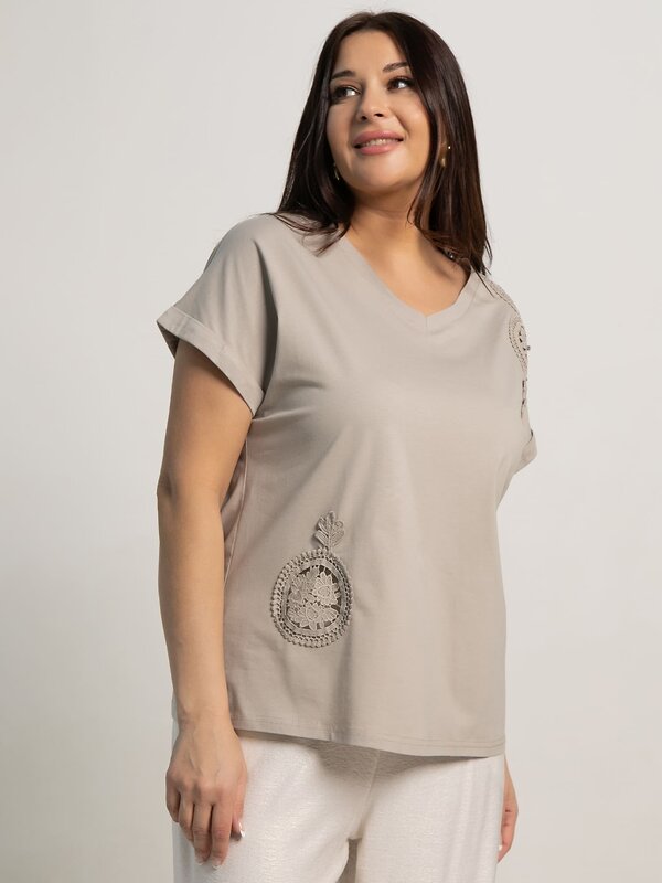LT Collection Блуза 594119 Б15656-20М Бежевый
