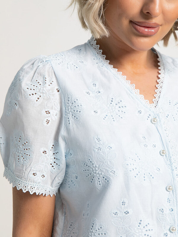 LT Collection Блуза 594123 Б15748-7М Голубой