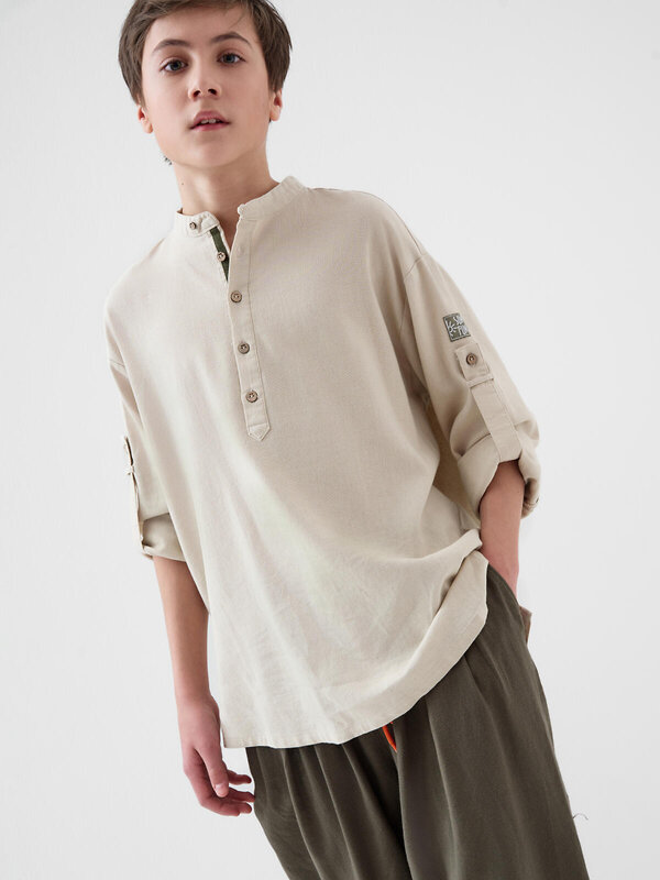 PLAYTODAY Рубашка 594200 12611239 beige