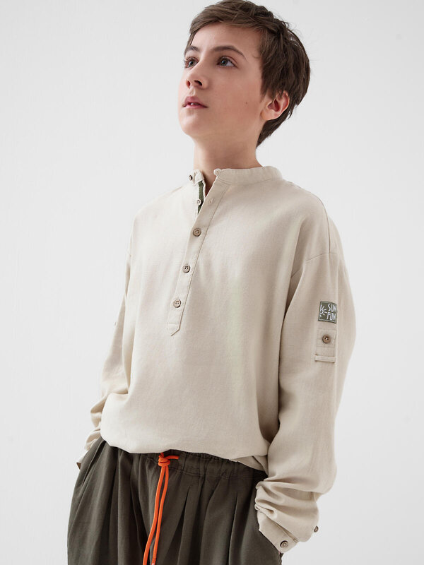 PLAYTODAY Рубашка 594200 12611239 beige