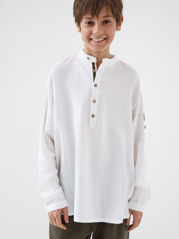 PLAYTODAY Рубашка 594202 12611242 white