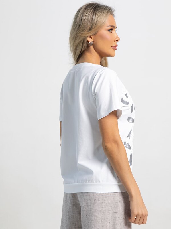 LT Collection Блуза 594405 Б15834-4М Белый