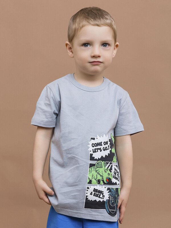 BATIK Футболка 594499 057_БК25 Серый