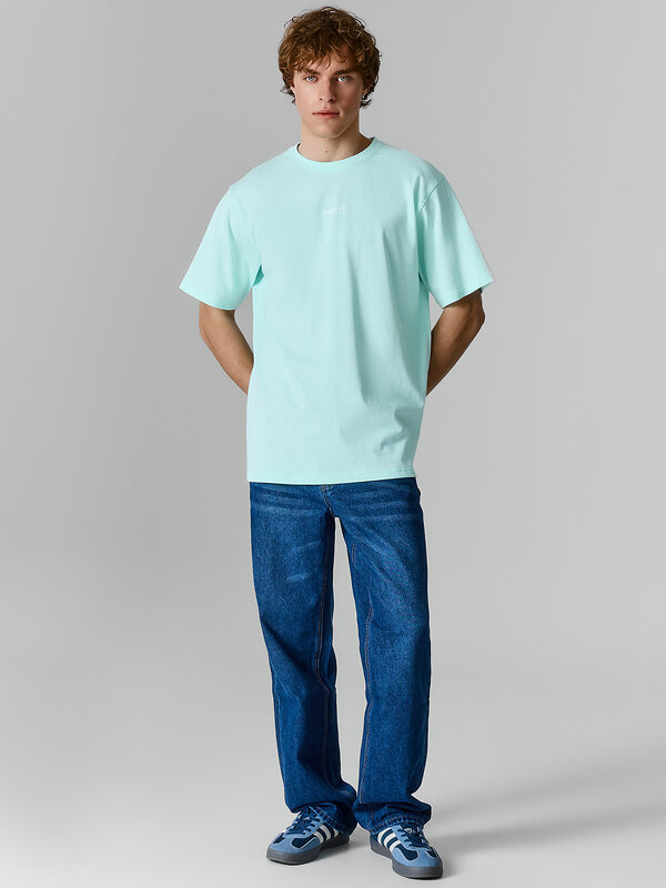 MARK FORMELLE Футболка 594871 111875 голубой опал +печать