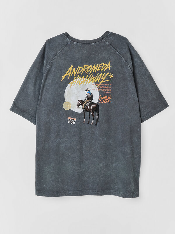 MARK FORMELLE Футболка 594886 111886 ACID WASH на железе +печать