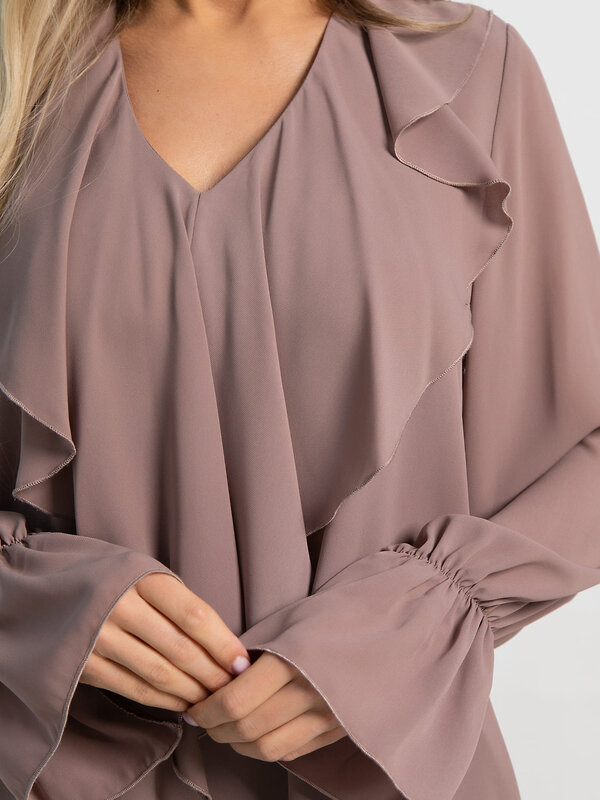 LT Collection Блуза 594950 Б15659-8М Коричневый