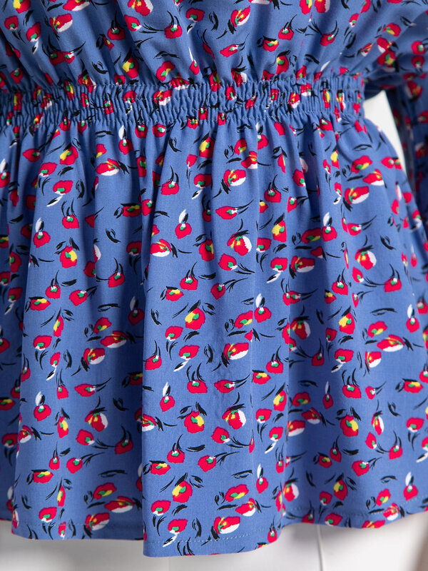 LT Collection Блуза 594952 Б15662-47М Синий