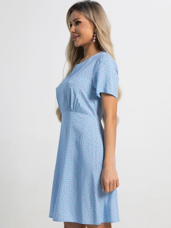 LT Collection Платье 594958 П15756-55М Голубой