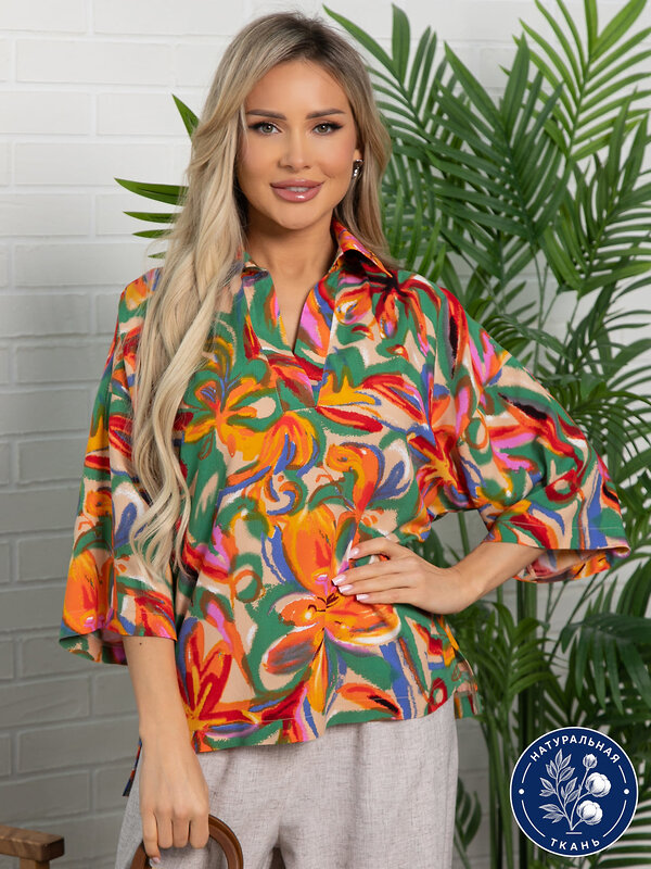 LT Collection Блуза 594984 Б15928-16М Бежевый