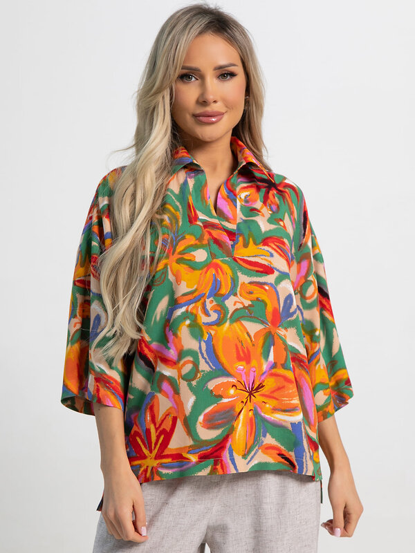 LT Collection Блуза 594984 Б15928-16М Бежевый