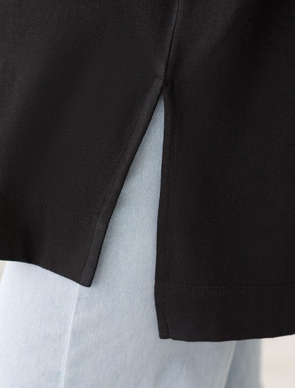 VILATTE Футболка 595025 D49.094 черный_fashion