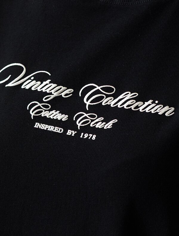 VILATTE Футболка 595057 D49.173 черный_vintage