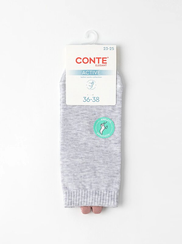 Conte elegant Носки 595153 ACTIVE 20С-18СП светло-серый