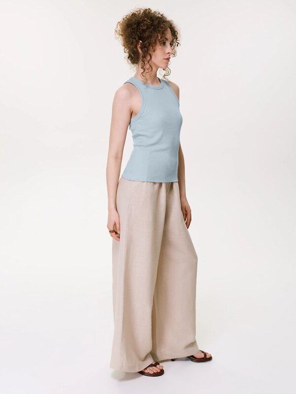 Conte elegant Майка 595165 BASIC COLLECTION LM 5022 (пакет) светло-синий