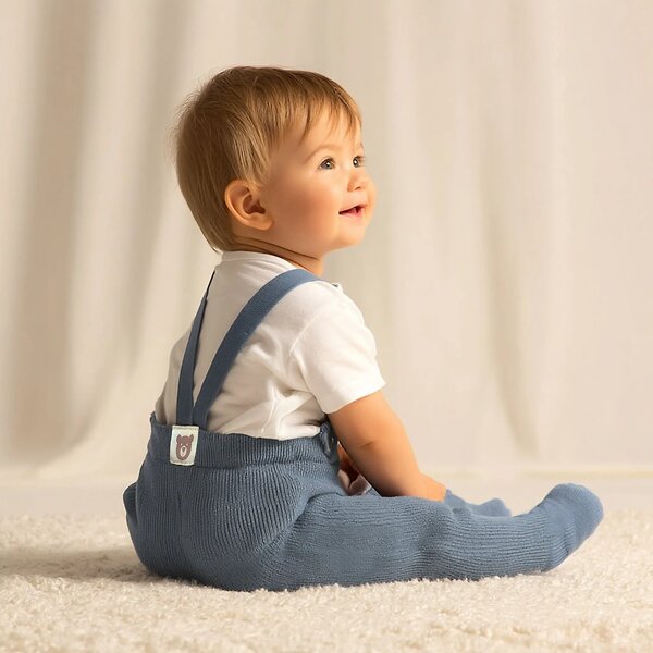 CONTE-KIDS Детские колготки 595200 TIP-TOP (с подтяжками) 25С-148СП джинс