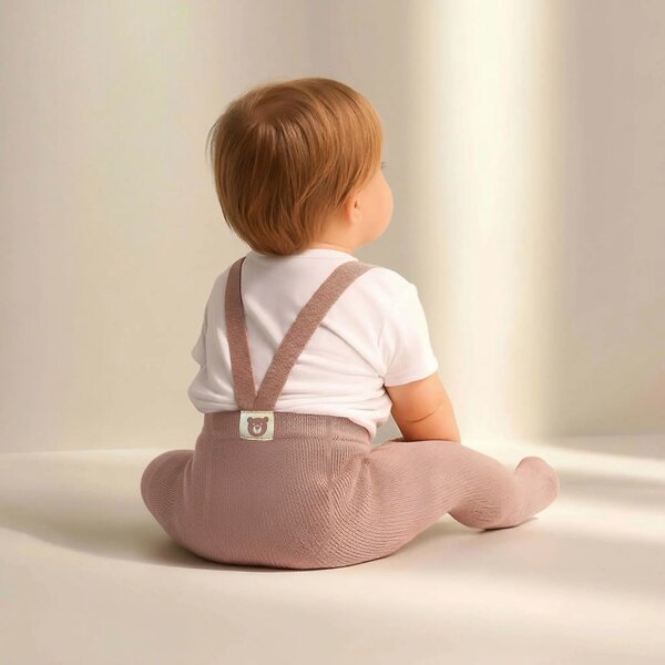 CONTE-KIDS Детские колготки 595202 TIP-TOP (с подтяжками) 25С-148СП пепельно-розовый