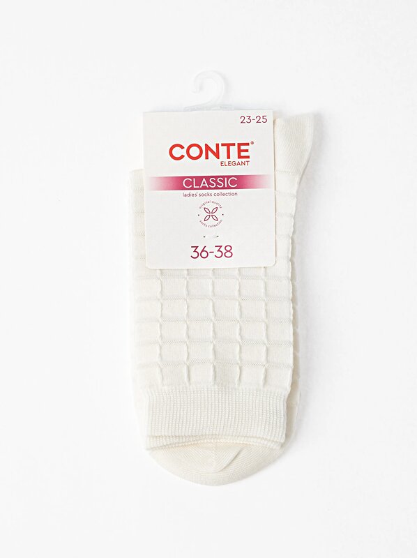 Conte elegant Носки 595218 CLASSIC 25С-202СП молочный