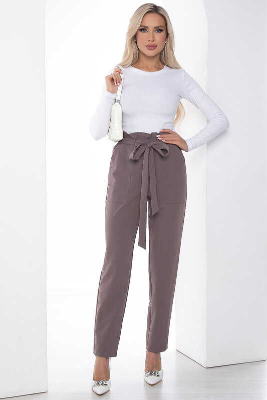 LT Collection Брюки 595275 Б9070 коричневый